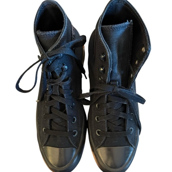 Converse All Star High Tops Black Canvas Chuck Taylor EU 39 Unisex Men W… - Picture 5 of 8